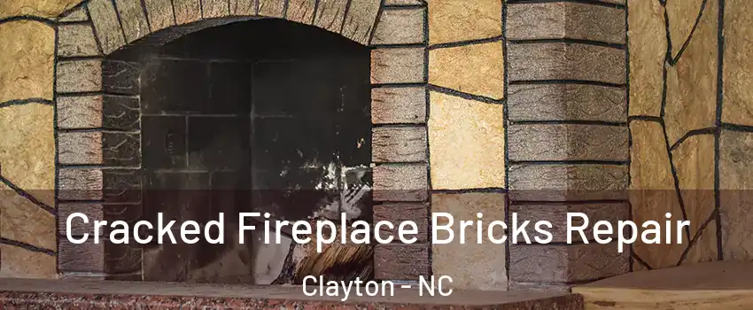  Cracked Fireplace Bricks Repair Clayton - NC