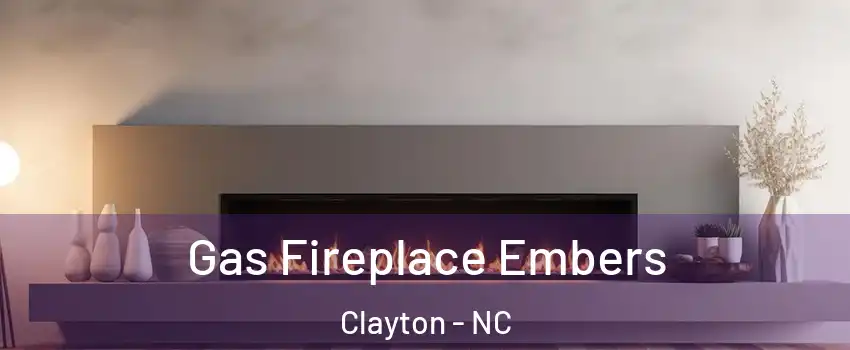  Gas Fireplace Embers Clayton - NC