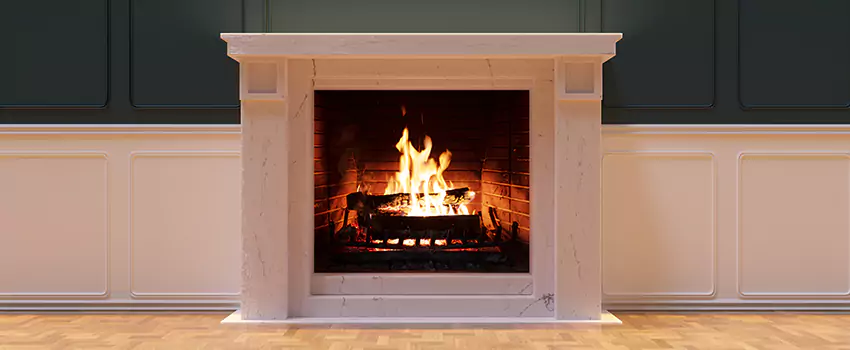 Open Flame Wood-Burning Fireplace Installation Services in Clayton, North Carolina