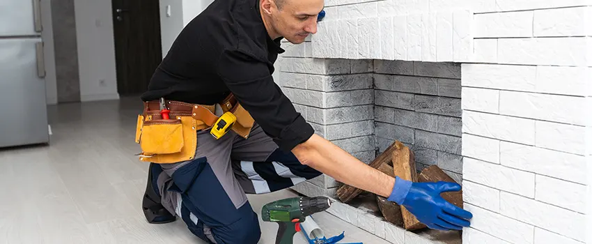 Fireplace Damaged Damper Frame Repair Services in Clayton, North Carolina