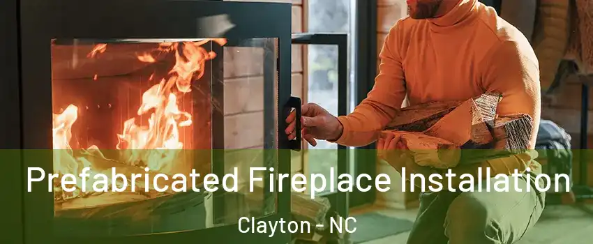  Prefabricated Fireplace Installation Clayton - NC